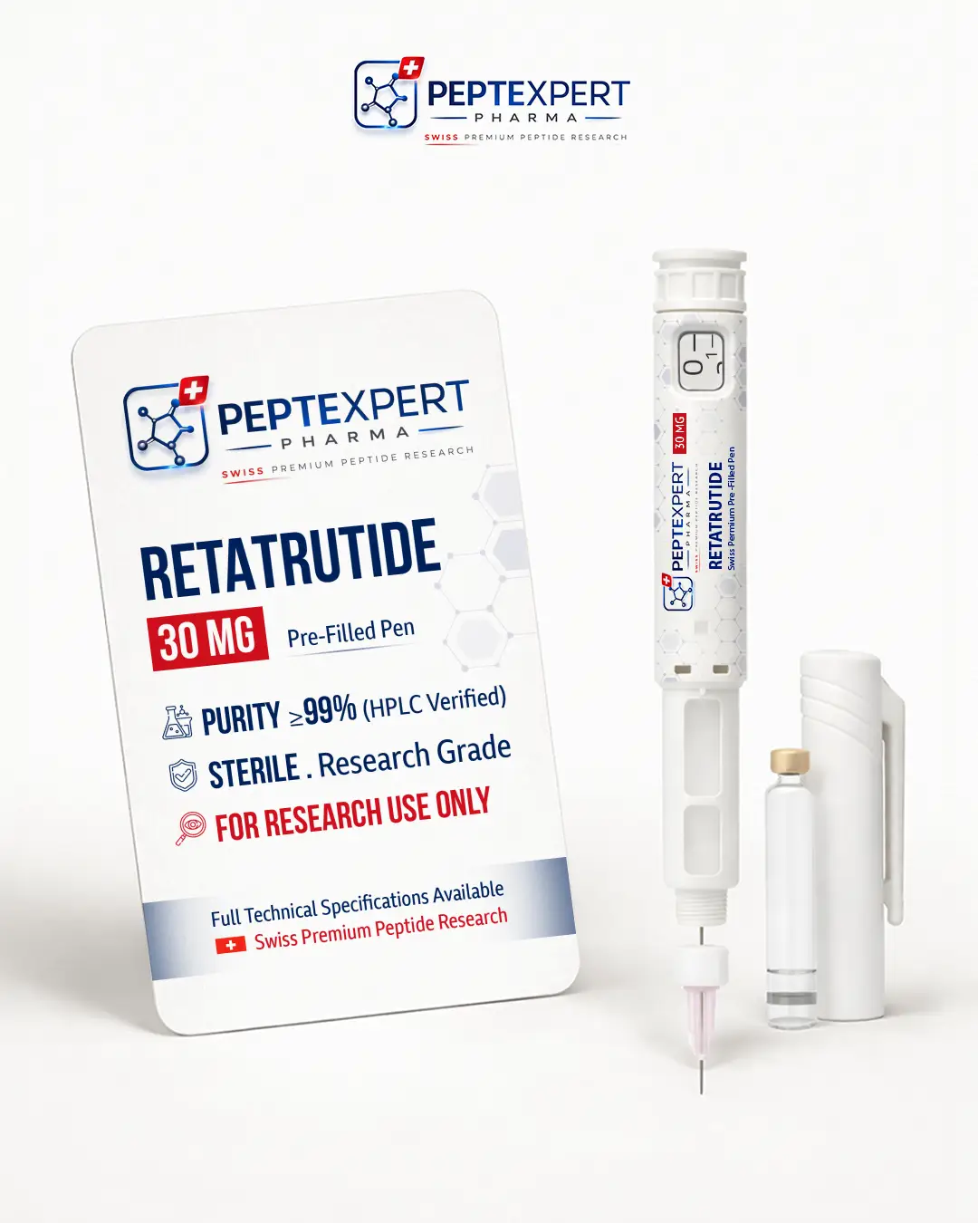 RETATRUTIDE | The Triple-Agonist Metabolic Masterpiece & Swiss Precision