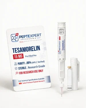 TESAMORELIN 15MG | Metabolic Precision & Advanced Visceral Targeting